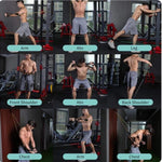 مجموعة أحزمة المقاومة مكونة من 11 قطعة لبناء جسم مثالي اينما كنتم